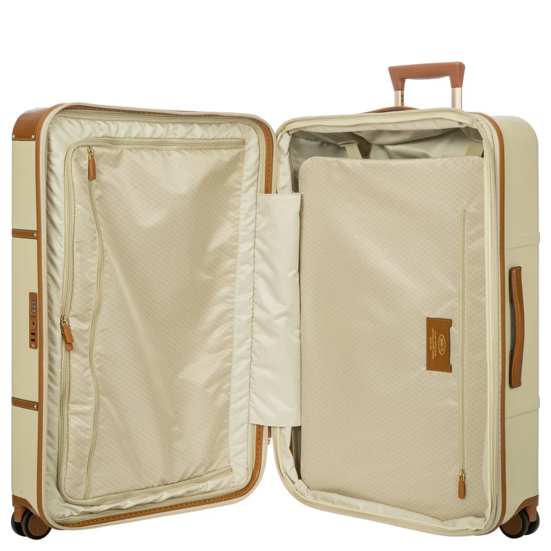 Brics Bellagio - Trolley de 4 ruedas 76 cm expandible (cream)