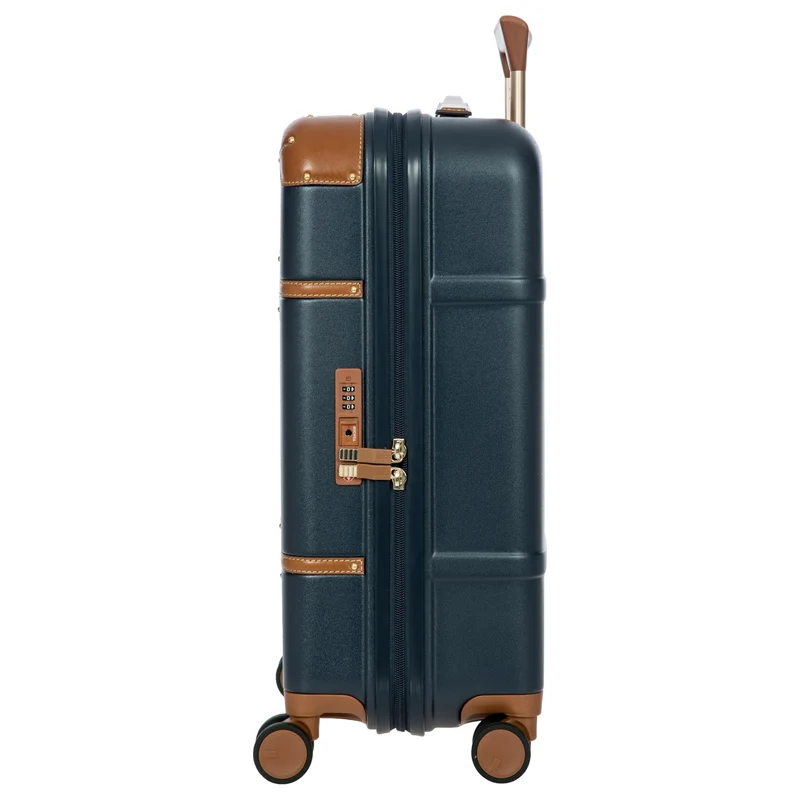 Brics Bellagio - Trolley de cabina de 4 ruedas 55 cm (blue/tan)