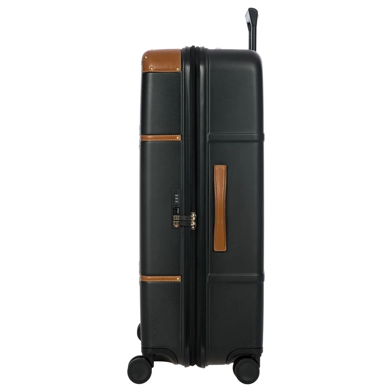 Brics Bellagio - Trolley de 4 ruedas 82 cm expandible (black/tan)