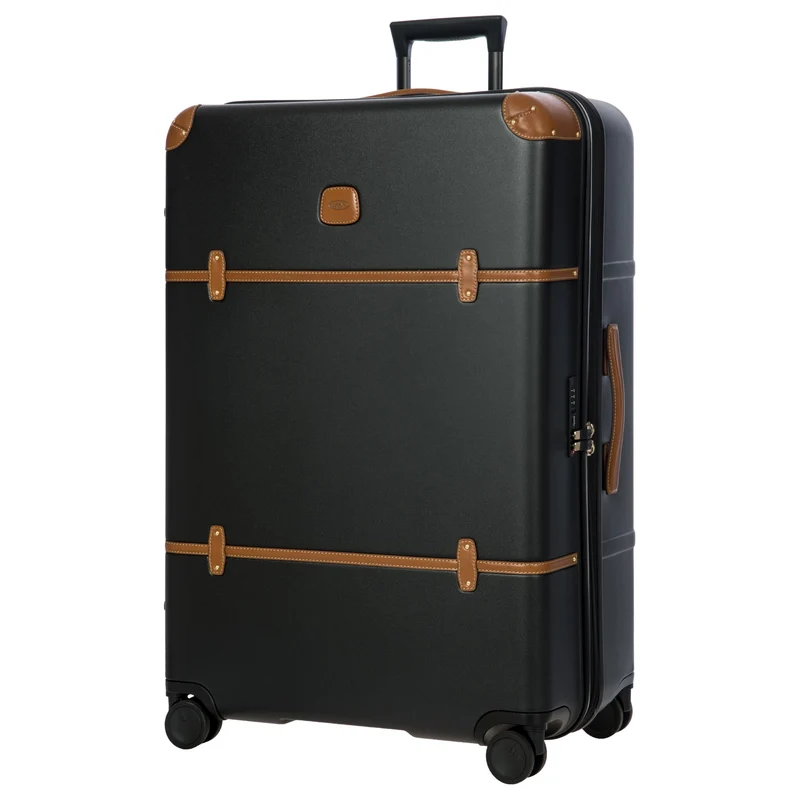 Brics Bellagio - Trolley de 4 ruedas 82 cm expandible (black/tan)