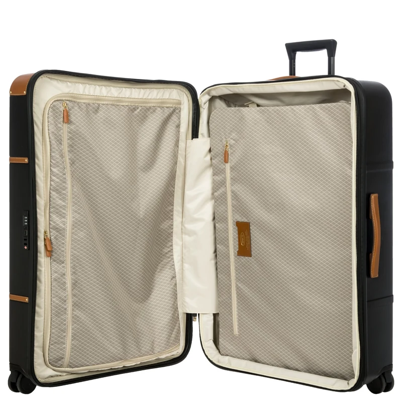 Brics Bellagio - Trolley de 4 ruedas 82 cm expandible (black/tan)
