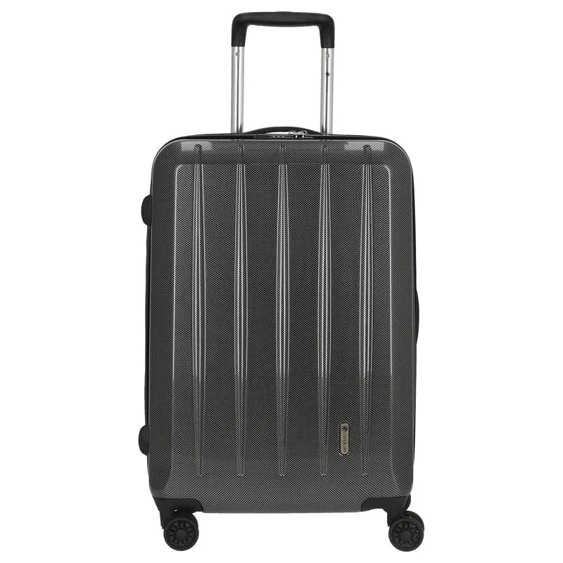 CHECK.IN London 2.0 - Trolley de 4 ruedas 67 cm (carbon schwarz)