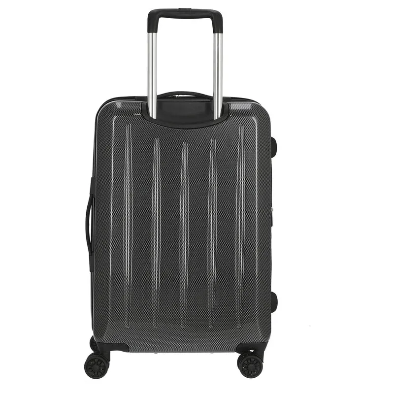 CHECK.IN London 2.0 - Trolley de 4 ruedas 67 cm (carbon schwarz)