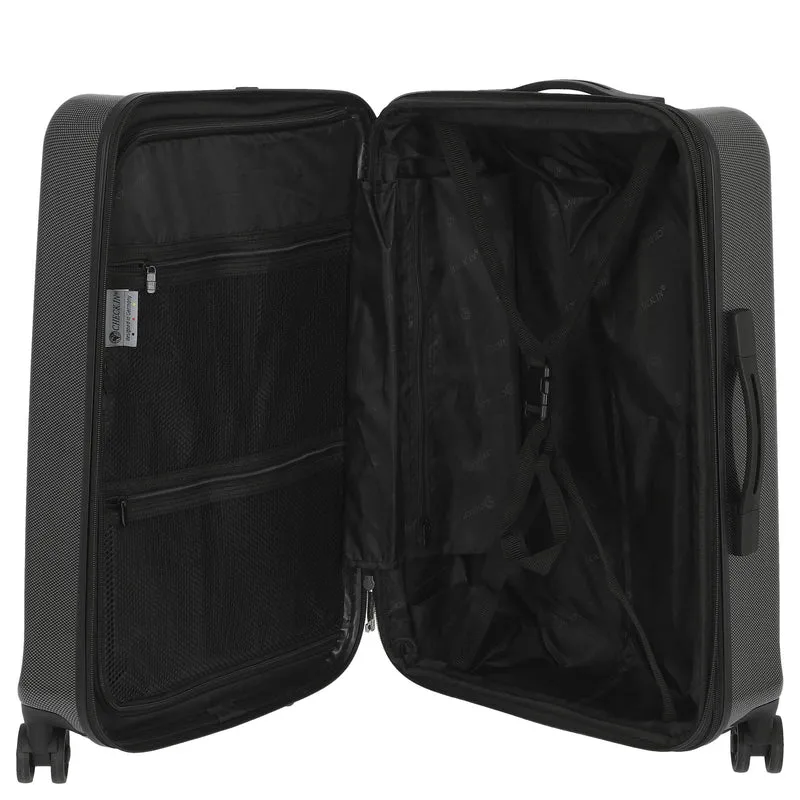 CHECK.IN London 2.0 - Trolley de 4 ruedas 67 cm (carbon schwarz)