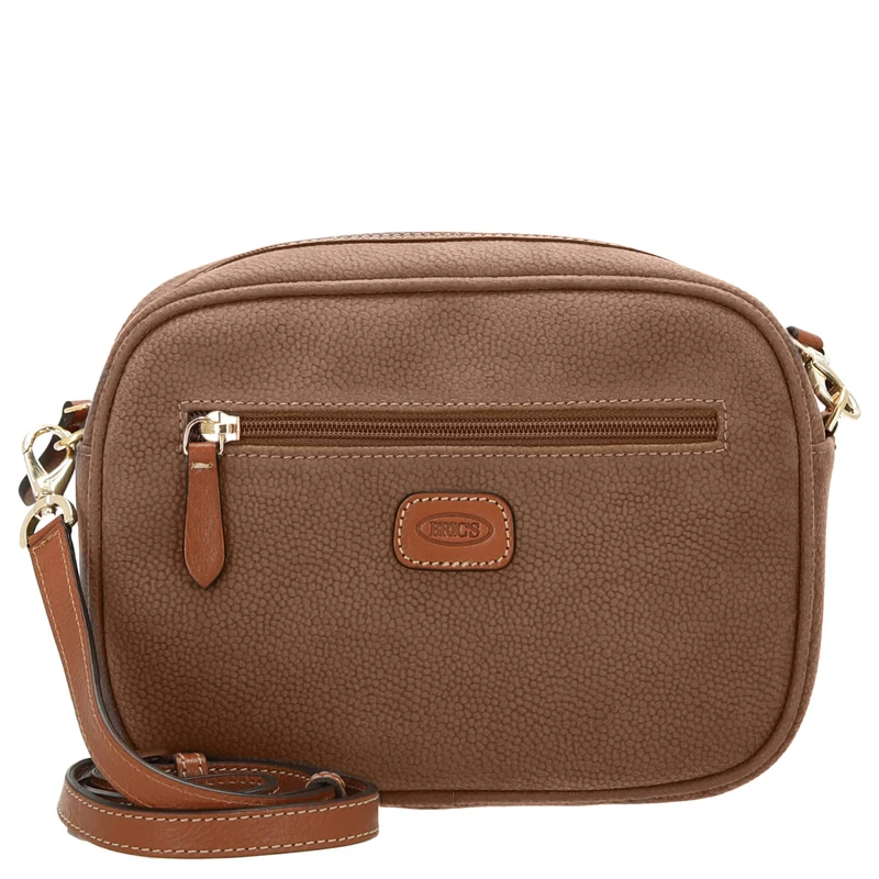 Brics Life Mini - Bolso bandolera 24 cm (camel)