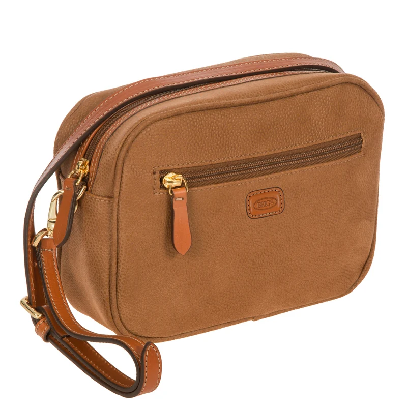 Brics Life Mini - Bolso bandolera 24 cm (camel)