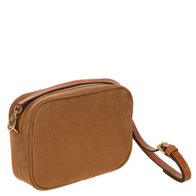 Brics Life Mini - Bolso bandolera 24 cm (camel)