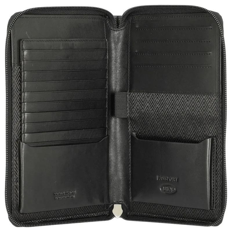 Brics Monte Rosa - Tarjetero 15cc 13.5 cm RFID (black)