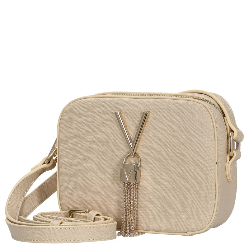 Valentino Bags Divina SA - Bolso bandolera 17 cm (ecru)