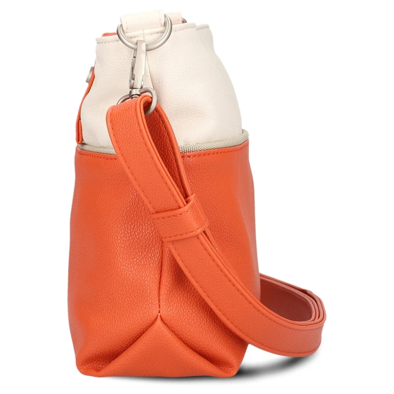 zwei Jana J8 - Bolso de hombro 27 cm (papaya)