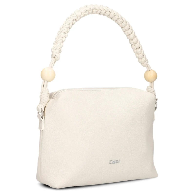 zwei Perla PE60 - Bolso de hombro 27 cm (off-white)