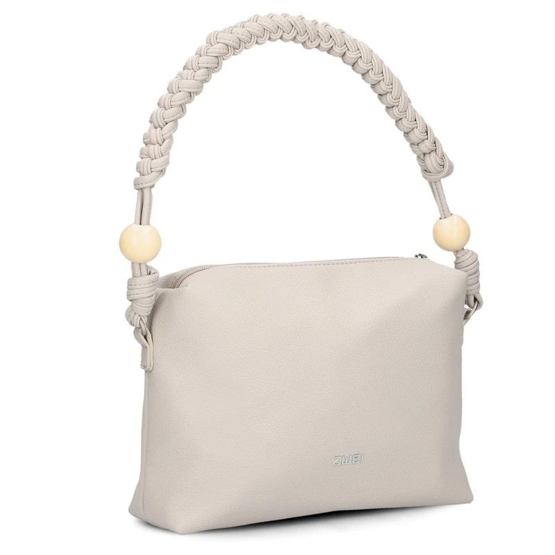 zwei Perla PE60 - Bolso de hombro 27 cm (cappuccino)