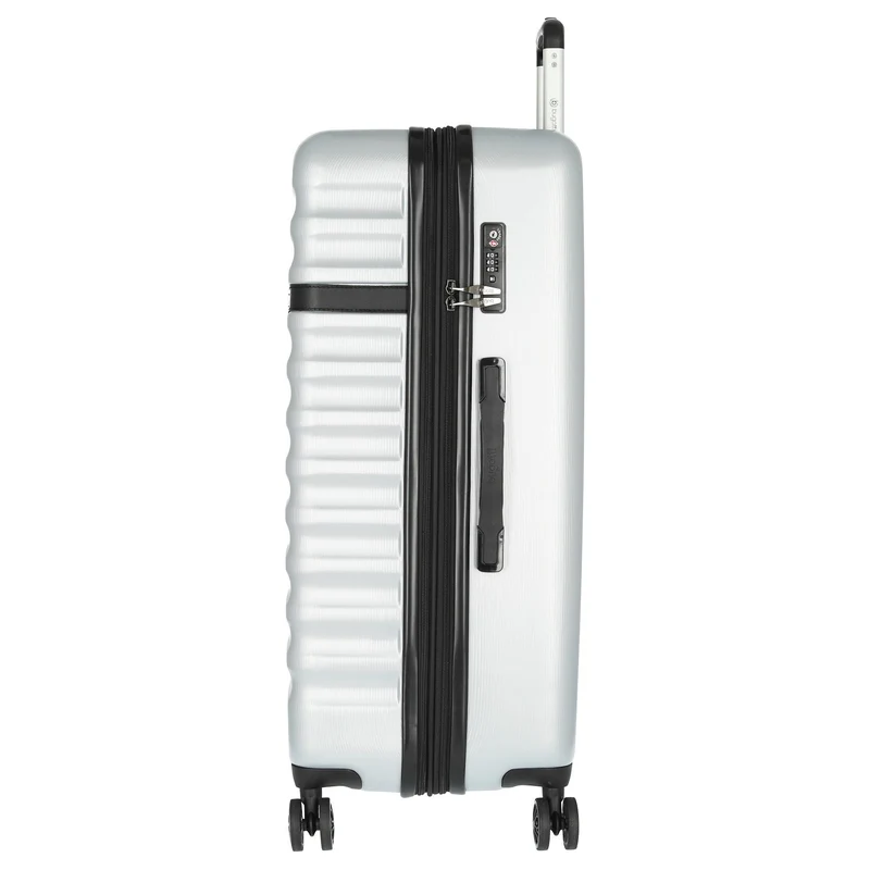 bugatti Corium - Maleta de 4 ruedas 75 cm (plata)