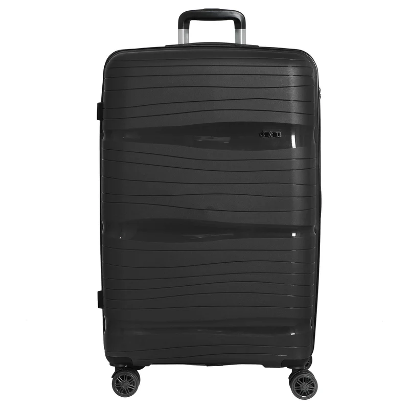 D&N Travel Line 4300 - Set de trolley 3 piezas (black)