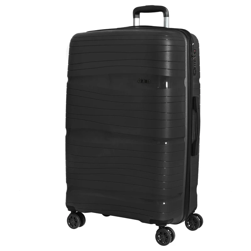 D&N Travel Line 4300 - Set de trolley 3 piezas (black)