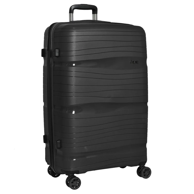 D&N Travel Line 4300 - Set de trolley 3 piezas (black)