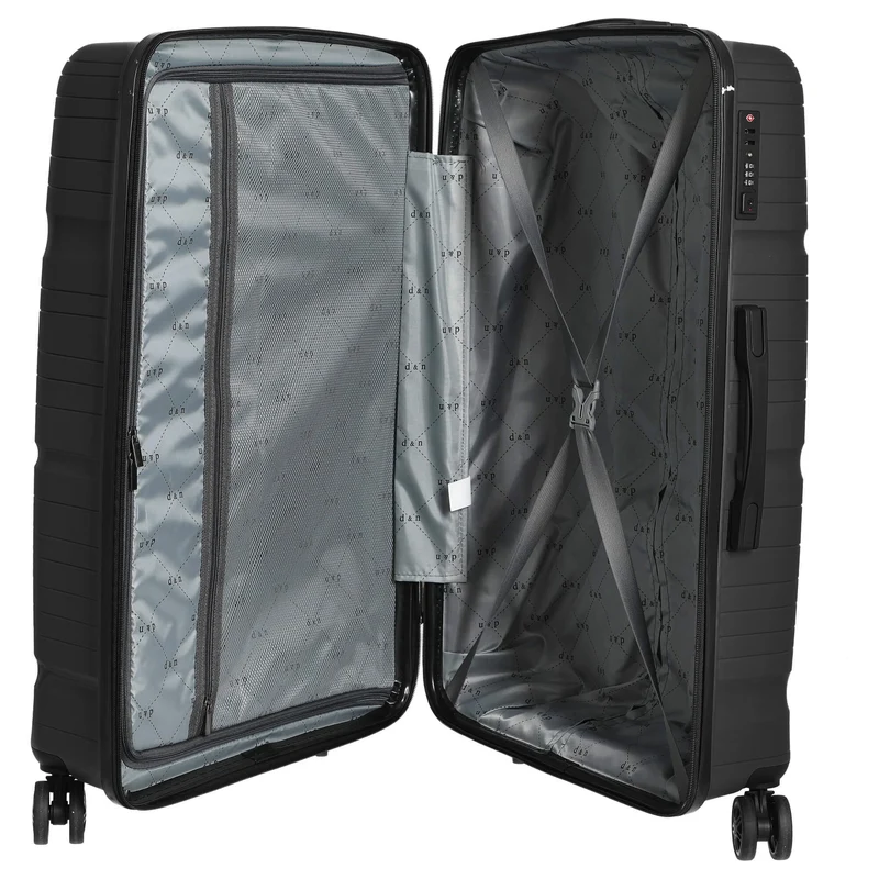 D&N Travel Line 4300 - Set de trolley 3 piezas (black)
