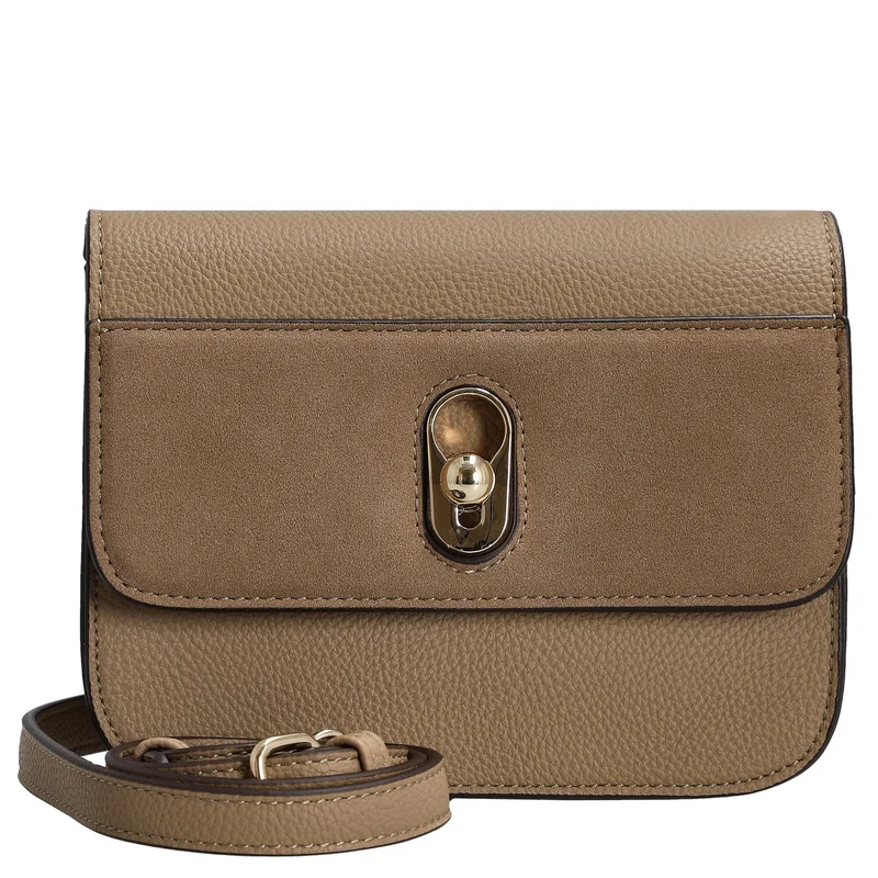 Seidenfelt SFM215 - Bolso de hombro 19 cm (motty grey/gold)