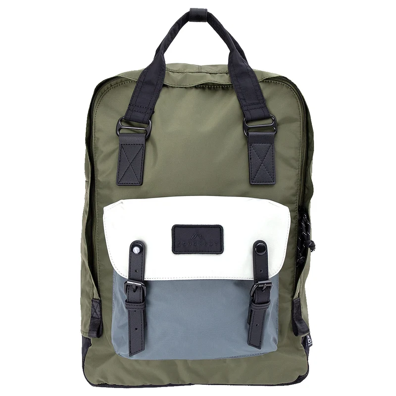Doughnut Macaroon Go Wild 16 - Mochila 38 cm (army x grey)
