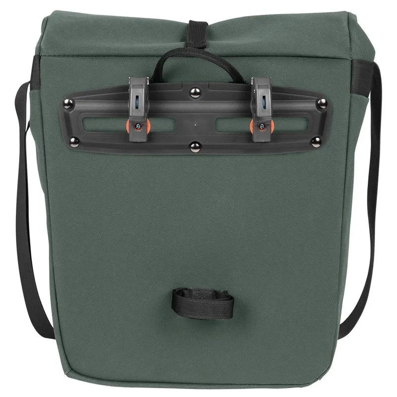 Vaude ShopAir Back 20 - Bolsa trasera para bicicleta 38 cm (dusty forest)