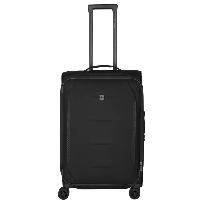 Victorinox Crosslight Softside - Trolley de 4 ruedas M 68 cm expandible (black)