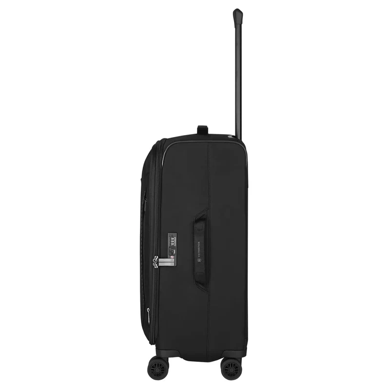 Victorinox Crosslight Softside - Trolley de 4 ruedas M 68 cm expandible (black)