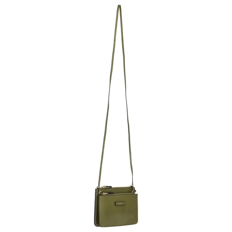 The Bridge Rustici - Bolso de hombro 21 cm (verde fico)