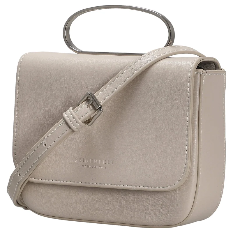 Seidenfelt SFM227 Crossbag - Bandolera 16 cm (cream/silver)