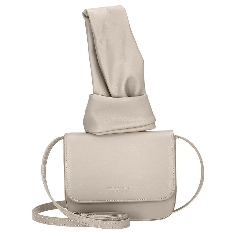 Seidenfelt SFM227 Crossbag - Bandolera 16 cm (cream/silver)
