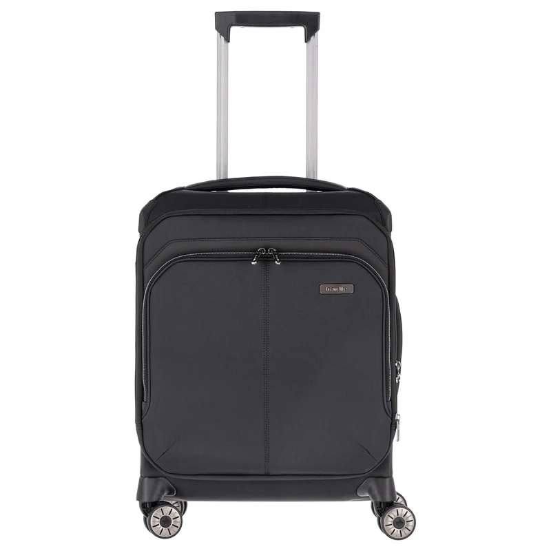 Travelite Priima - Trolley de cabina S 4 ruedas 55 cm expandible (black)