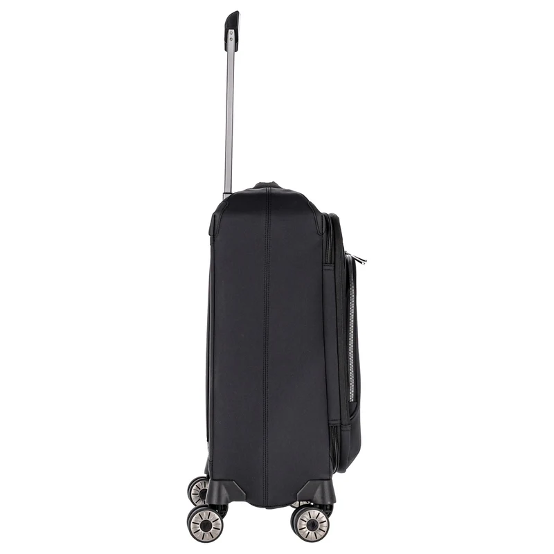 Travelite Priima - Trolley de cabina S 4 ruedas 55 cm expandible (black)