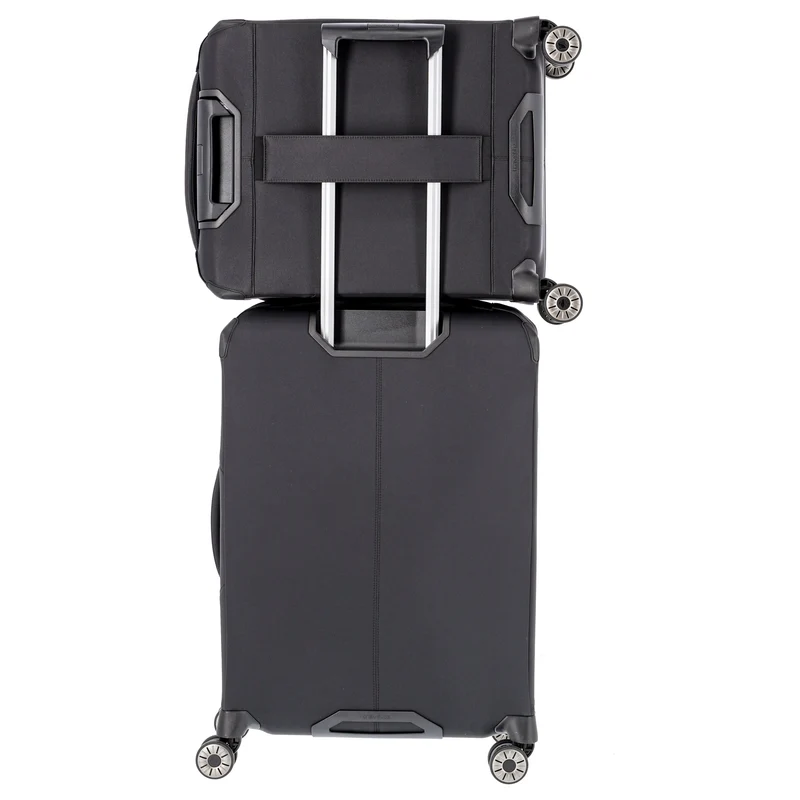 Travelite Priima - Trolley de cabina S 4 ruedas 55 cm expandible (black)