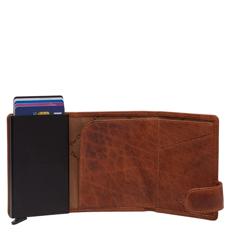 The Chesterfield Brand Portland - Tarjetero 6cc 10 cm RFID (cognac)