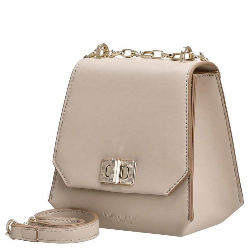 Seidenfelt Örsjö - Bolso bandolera 16 cm (beige)