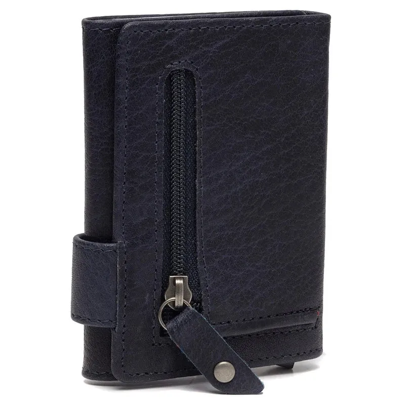 The Chesterfield Brand Portland - Tarjetero 6cc 10 cm RFID (navy)