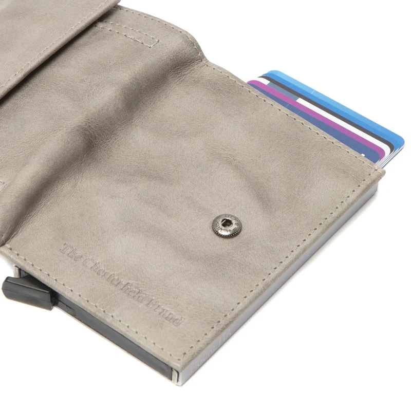 The Chesterfield Brand Hannover - Tarjetero 6cc 10 cm RFID (light grey)