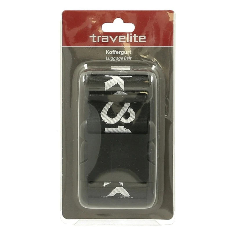 Travelite markenkoffer.de Luggage Strap - Cinta para maleta 210 cm (black)