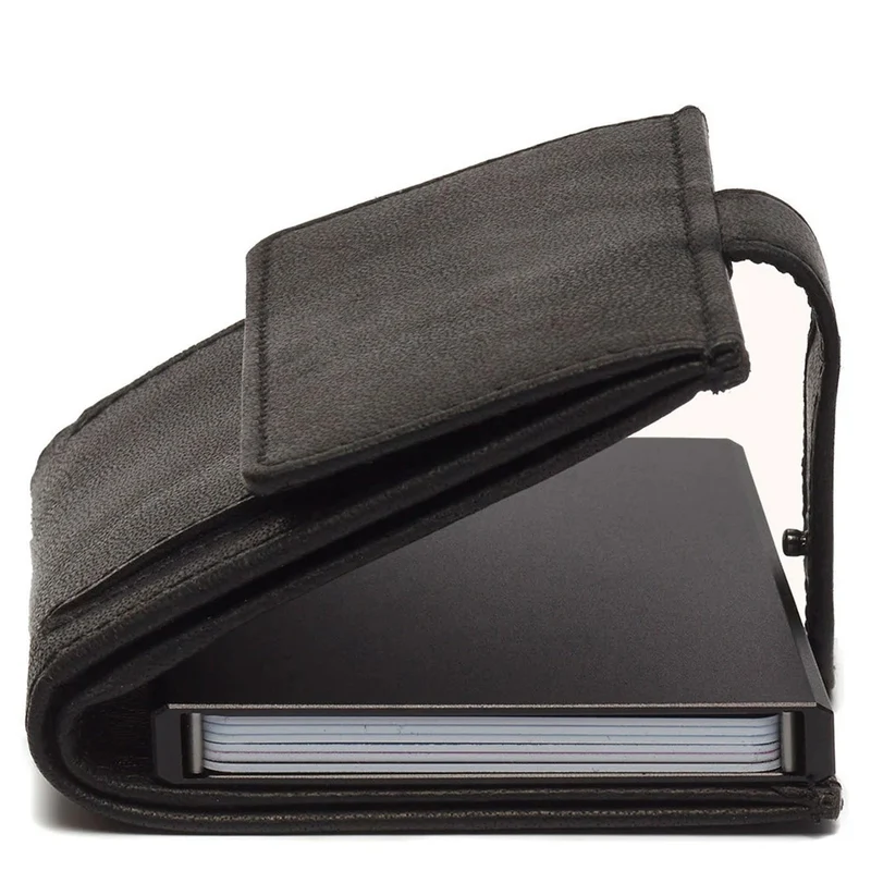 The Chesterfield Brand Hannover - Tarjetero 6cc 10 cm RFID (black)