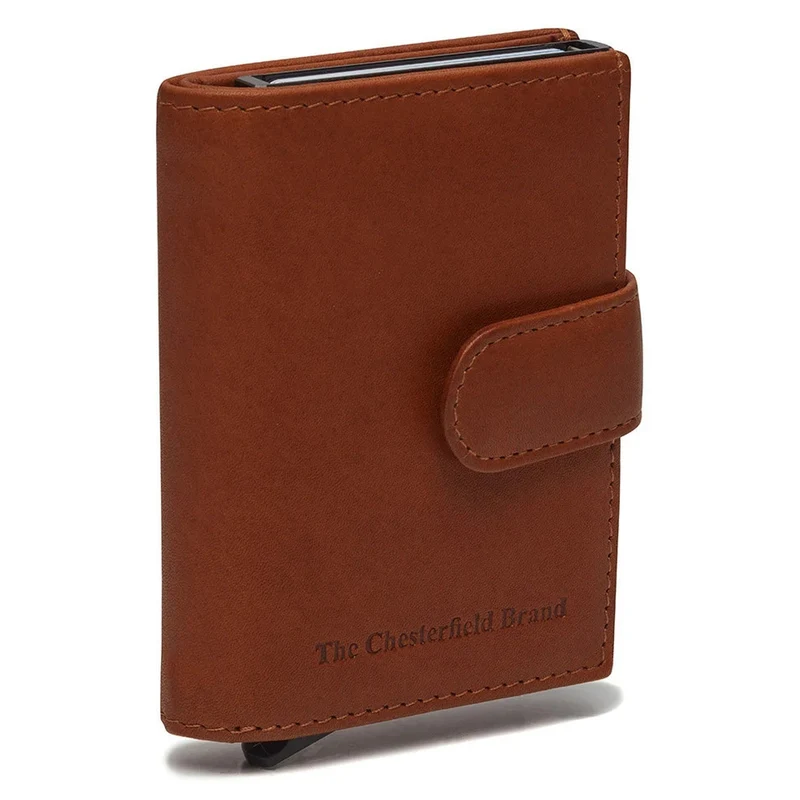 The Chesterfield Brand Leipzig - Tarjetero 6cc 10 cm RFID (cognac)