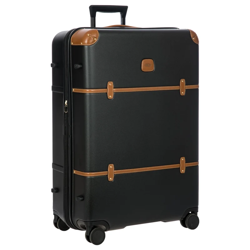 Brics Bellagio - Trolley de 4 ruedas 76 cm expandible (black/tan)