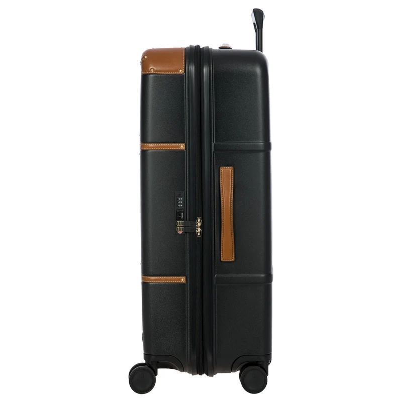 Brics Bellagio - Trolley de 4 ruedas 76 cm expandible (black/tan)