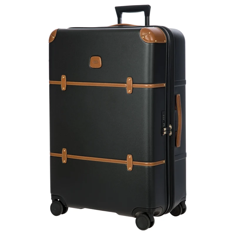 Brics Bellagio - Trolley de 4 ruedas 76 cm expandible (black/tan)