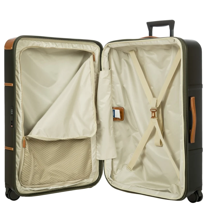 Brics Bellagio - Trolley de 4 ruedas 76 cm expandible (olive)