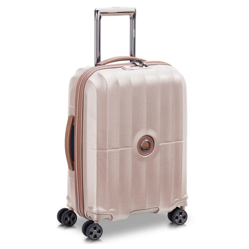 Delsey Paris Carrousel - Trolley de cabina con 4 ruedas Slim line 55 cm (pink)
