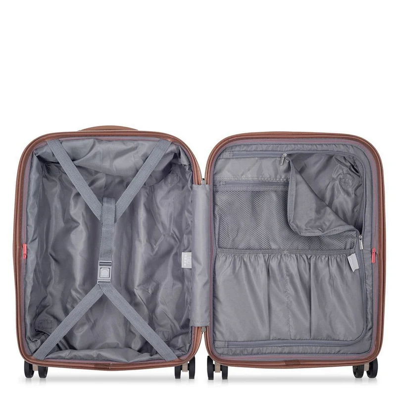 Delsey Paris Carrousel - Trolley de cabina con 4 ruedas Slim line 55 cm (pink)