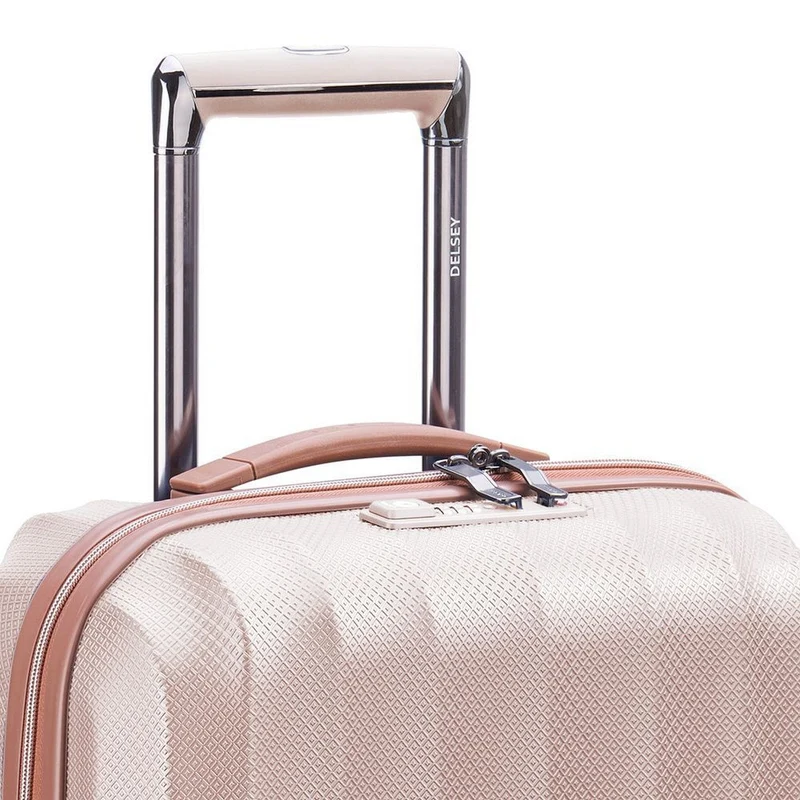 Delsey Paris Carrousel - Trolley de cabina con 4 ruedas Slim line 55 cm (pink)