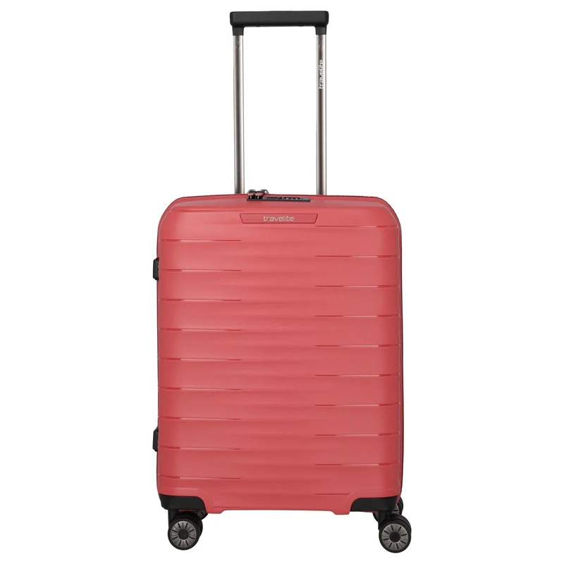Travelite Mooby - Trolley de cabina con 4 ruedas S 55 cm (rot)