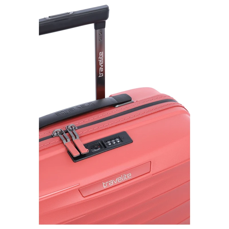 Travelite Mooby - Trolley de cabina con 4 ruedas S 55 cm (rot)