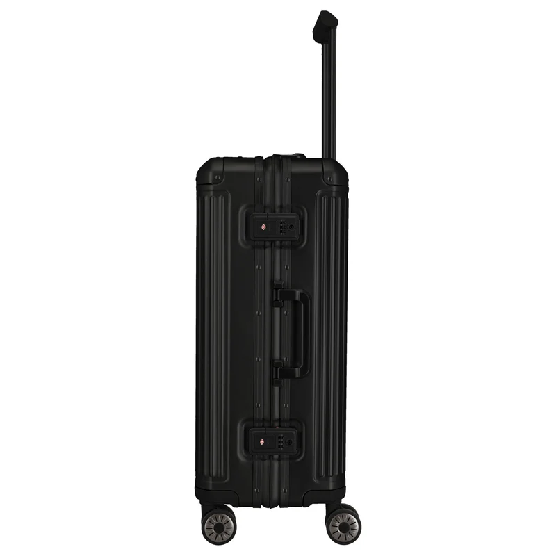 Travelite Next - Trolley de 4 ruedas M 67 cm (black)