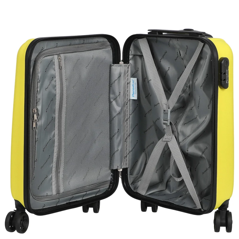 CHECK.IN Aurora - Trolley de cabina con 4 ruedas 54 cm (zitronengelb)